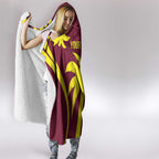 Custom West Indies Cricket Hooded Blanket Go Windies Sporty Version