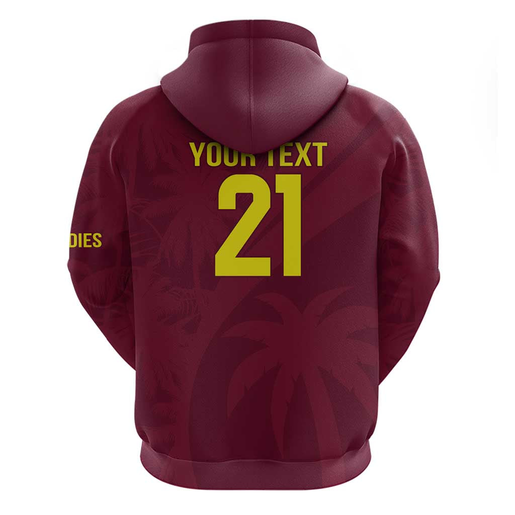 Custom West Indies Cricket Hoodie Go Windies Sporty Version