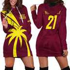 Custom West Indies Cricket Hoodie Dress Go Windies Sporty Version