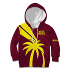 Custom West Indies Cricket Kid Hoodie Go Windies Sporty Version