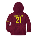 Custom West Indies Cricket Kid Hoodie Go Windies Sporty Version