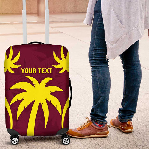 Custom West Indies Cricket Luggage Cover Go Windies Sporty Version
