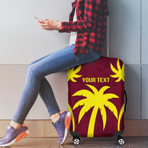 Custom West Indies Cricket Luggage Cover Go Windies Sporty Version