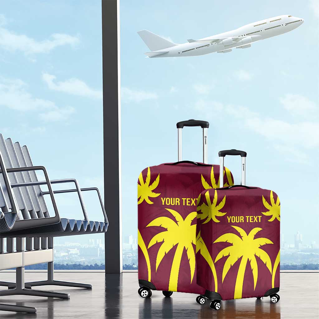 Custom West Indies Cricket Luggage Cover Go Windies Sporty Version
