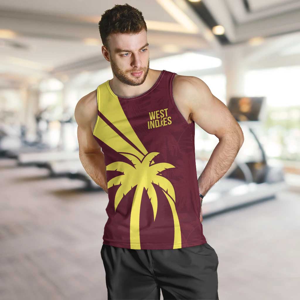 Custom West Indies Cricket Men Tank Top Go Windies Sporty Version