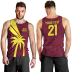 Custom West Indies Cricket Men Tank Top Go Windies Sporty Version
