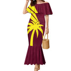 Custom West Indies Cricket Mermaid Dress Go Windies Sporty Version