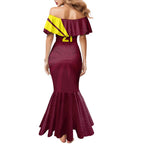 Custom West Indies Cricket Mermaid Dress Go Windies Sporty Version