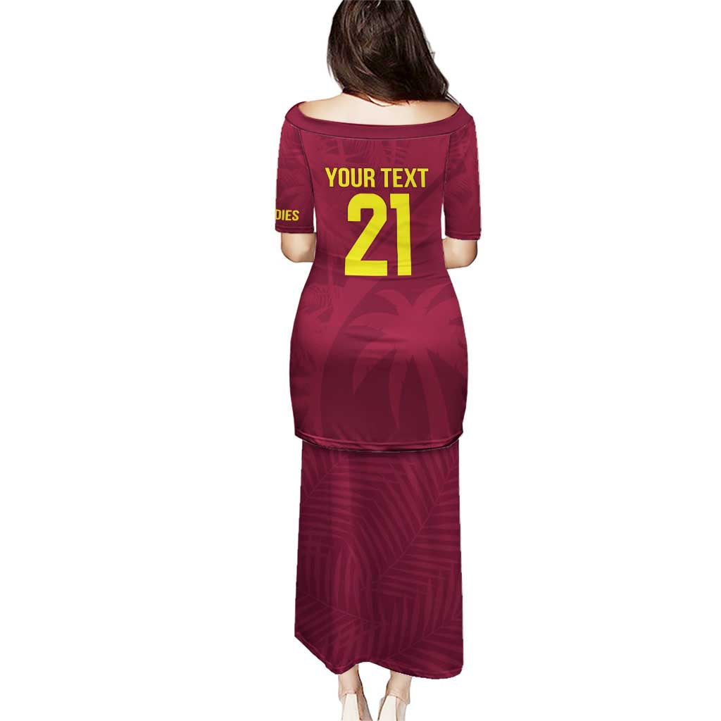 Custom West Indies Cricket Puletasi Go Windies Sporty Version