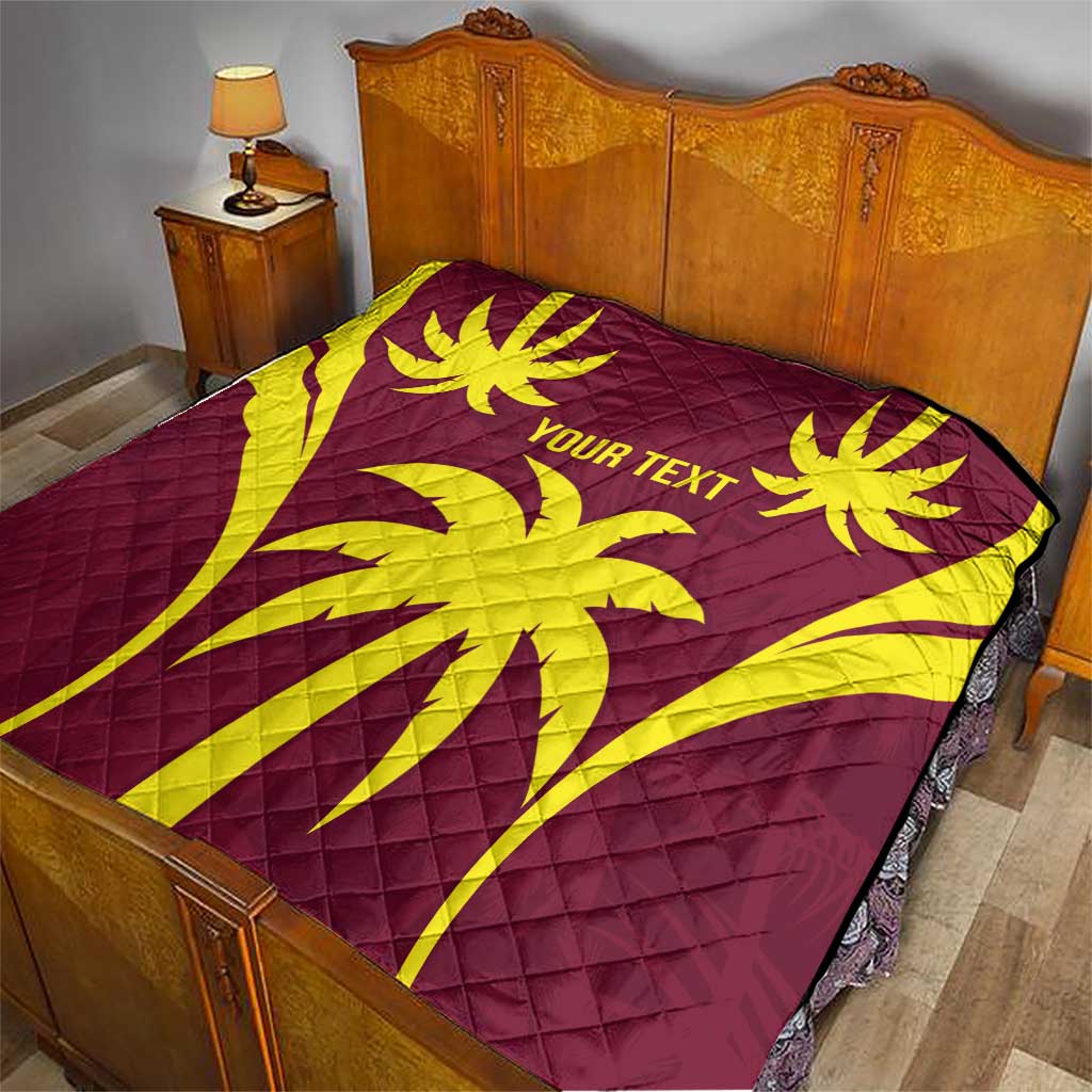 Custom West Indies Cricket Quilt Go Windies Sporty Version
