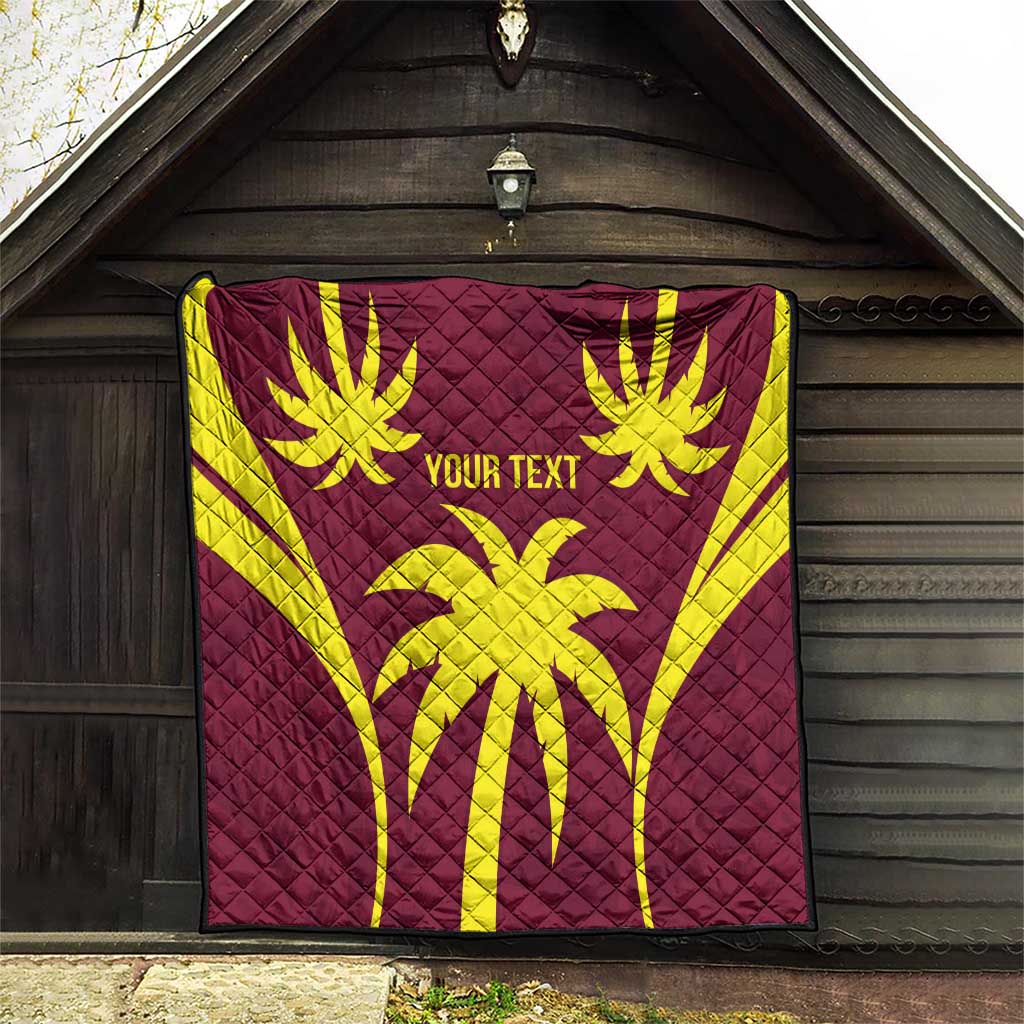 Custom West Indies Cricket Quilt Go Windies Sporty Version