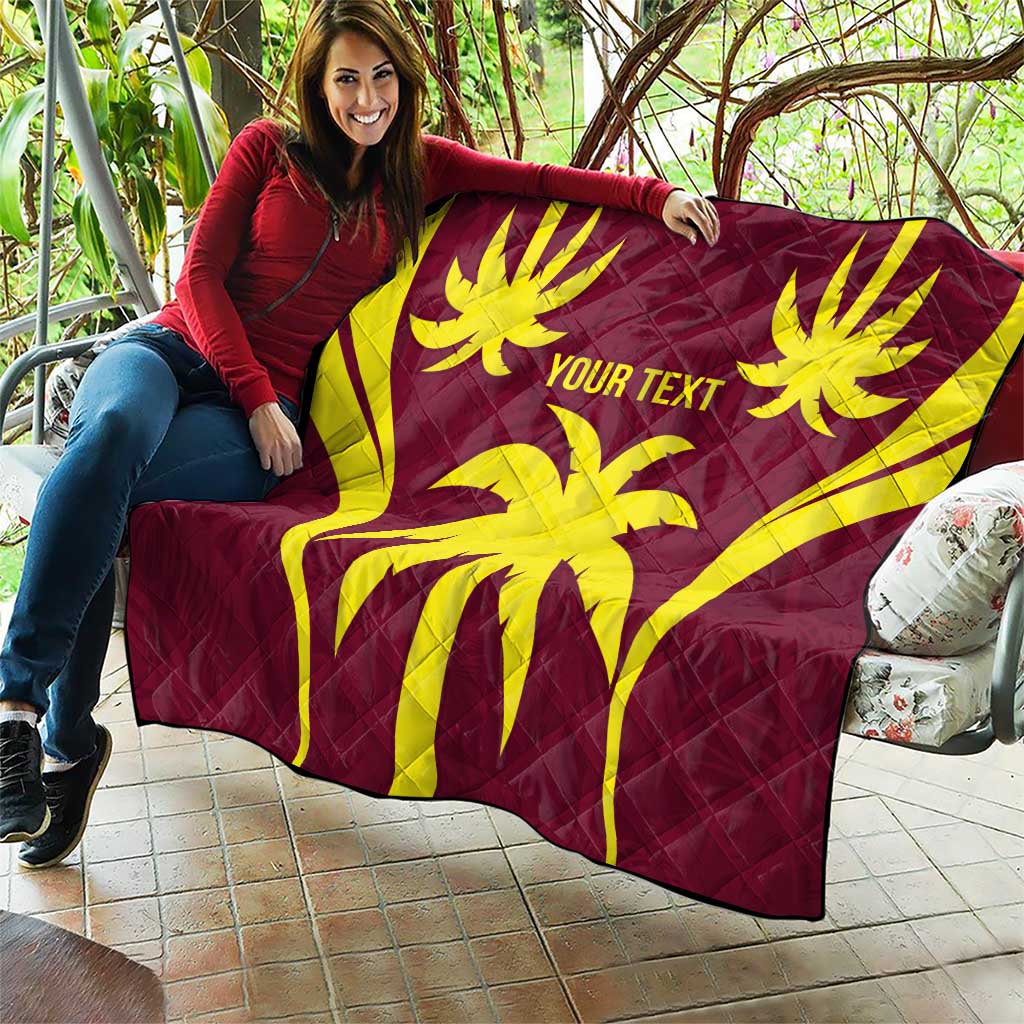 Custom West Indies Cricket Quilt Go Windies Sporty Version