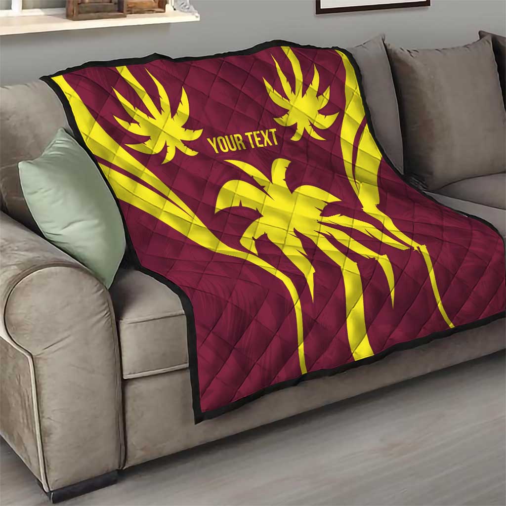 Custom West Indies Cricket Quilt Go Windies Sporty Version