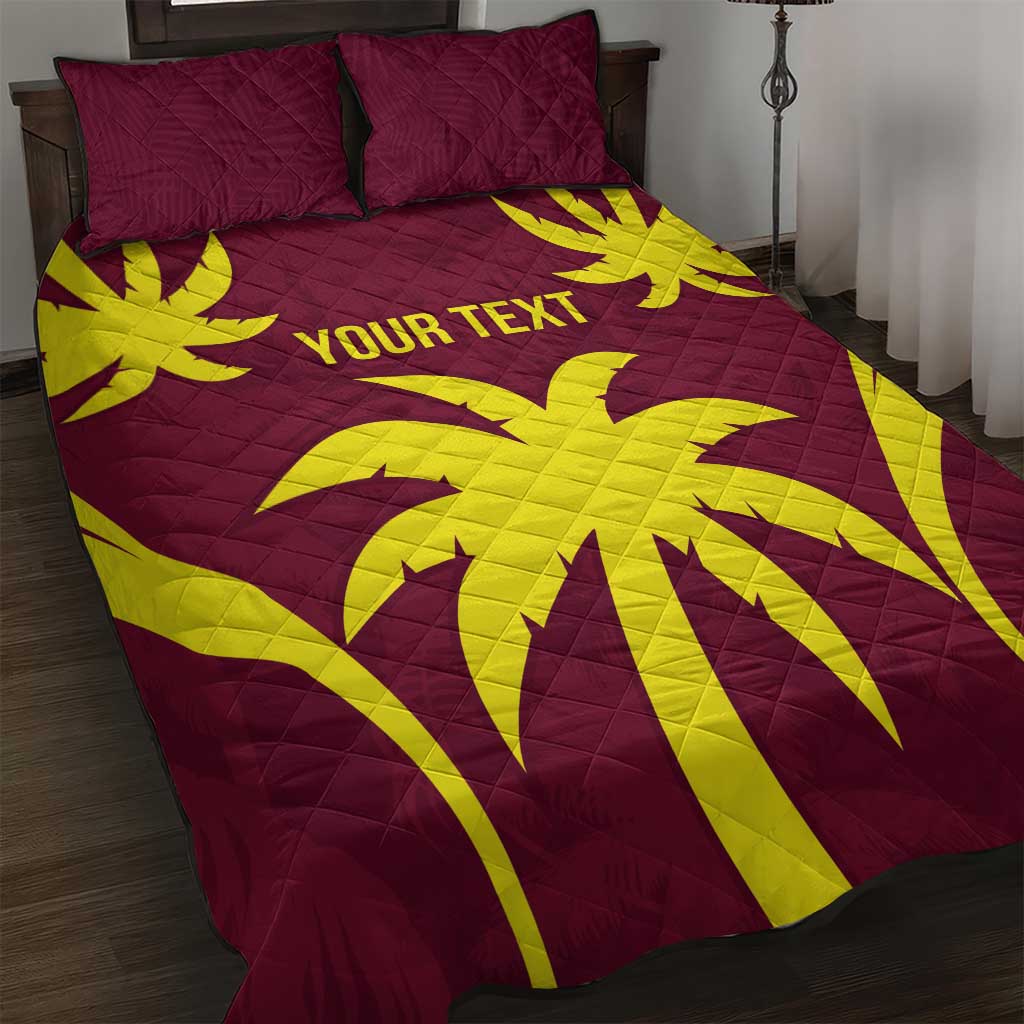 Custom West Indies Cricket Quilt Bed Set Go Windies Sporty Version