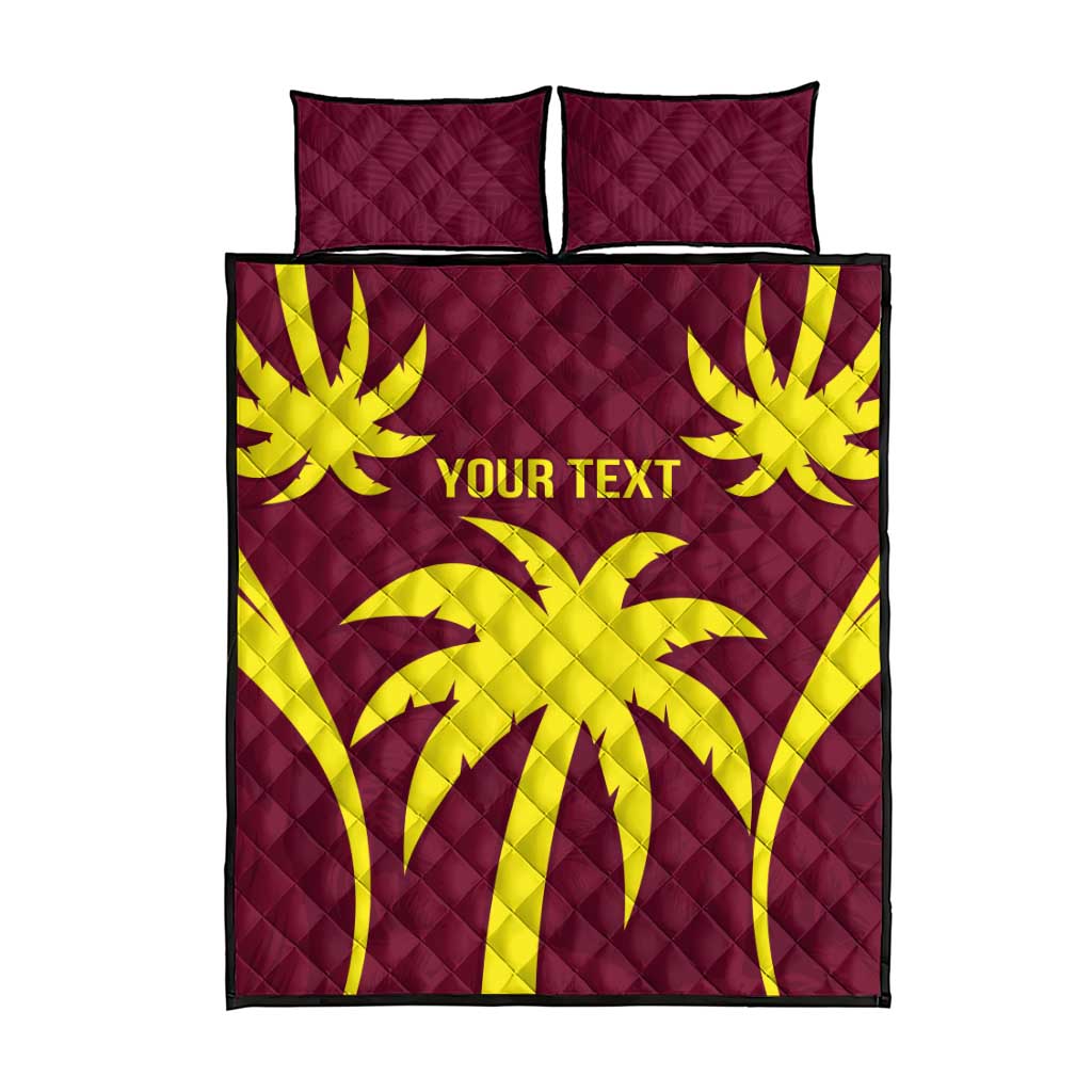 Custom West Indies Cricket Quilt Bed Set Go Windies Sporty Version