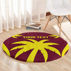 Custom West Indies Cricket Round Carpet Go Windies Sporty Version