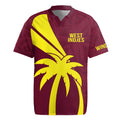 Custom West Indies Cricket Rugby Jersey Go Windies Sporty Version