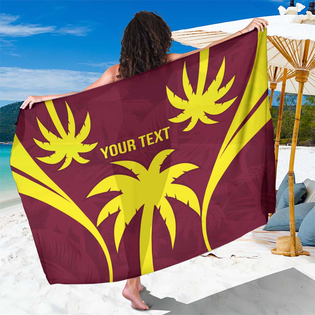 Custom West Indies Cricket Sarong Go Windies Sporty Version