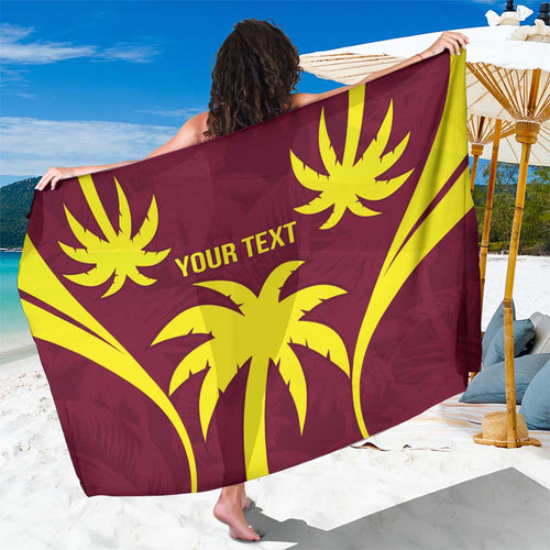 Custom West Indies Cricket Sarong Go Windies Sporty Version