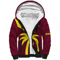 Custom West Indies Cricket Sherpa Hoodie Go Windies Sporty Version