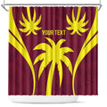 Custom West Indies Cricket Shower Curtain Go Windies Sporty Version