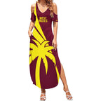 Custom West Indies Cricket Summer Maxi Dress Go Windies Sporty Version