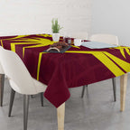 Custom West Indies Cricket Tablecloth Go Windies Sporty Version