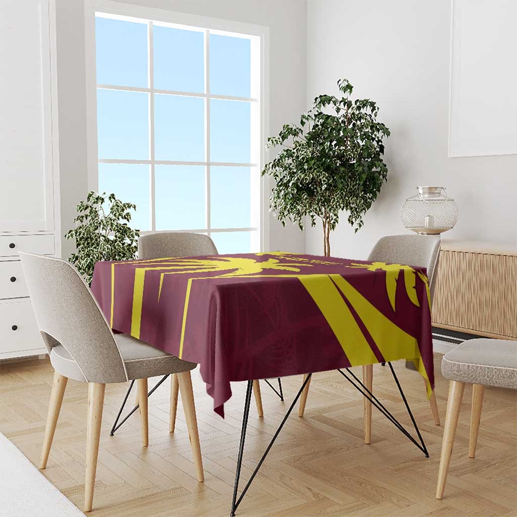 Custom West Indies Cricket Tablecloth Go Windies Sporty Version