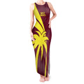 Custom West Indies Cricket Tank Maxi Dress Go Windies Sporty Version