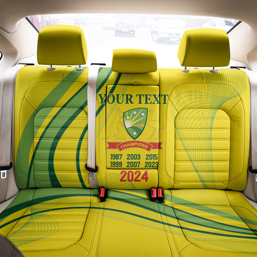 Australia Cricket World Cup 2024 Back Car Seat Cover Aussie Make Champions