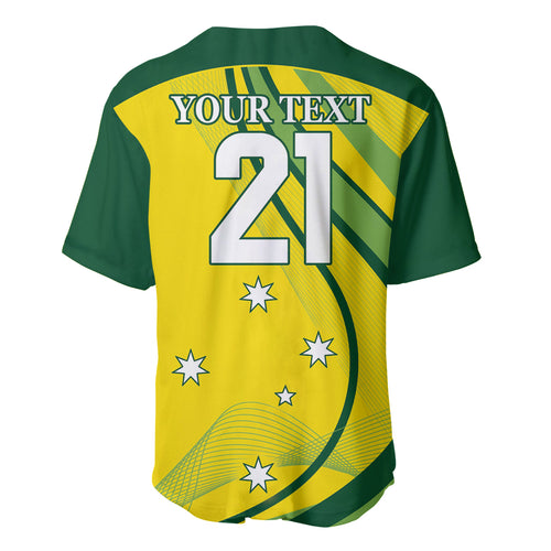 Australia Cricket World Cup 2024 Baseball Jersey Aussie Make Champions