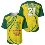 Australia Cricket World Cup 2024 Baseball Jersey Aussie Make Champions