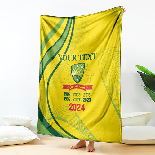 Australia Cricket World Cup 2024 Blanket Aussie Make Champions