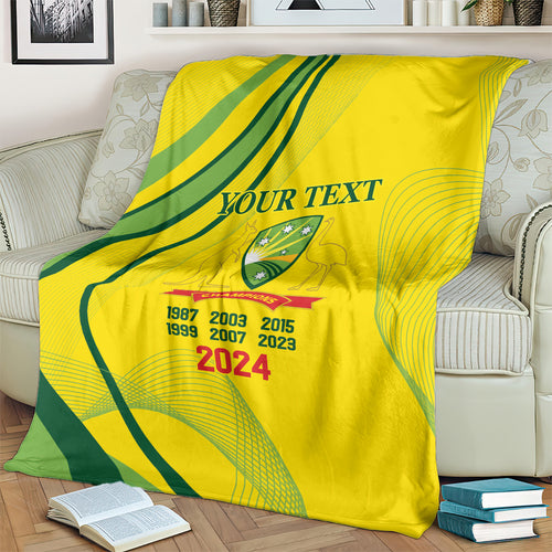 Australia Cricket World Cup 2024 Blanket Aussie Make Champions
