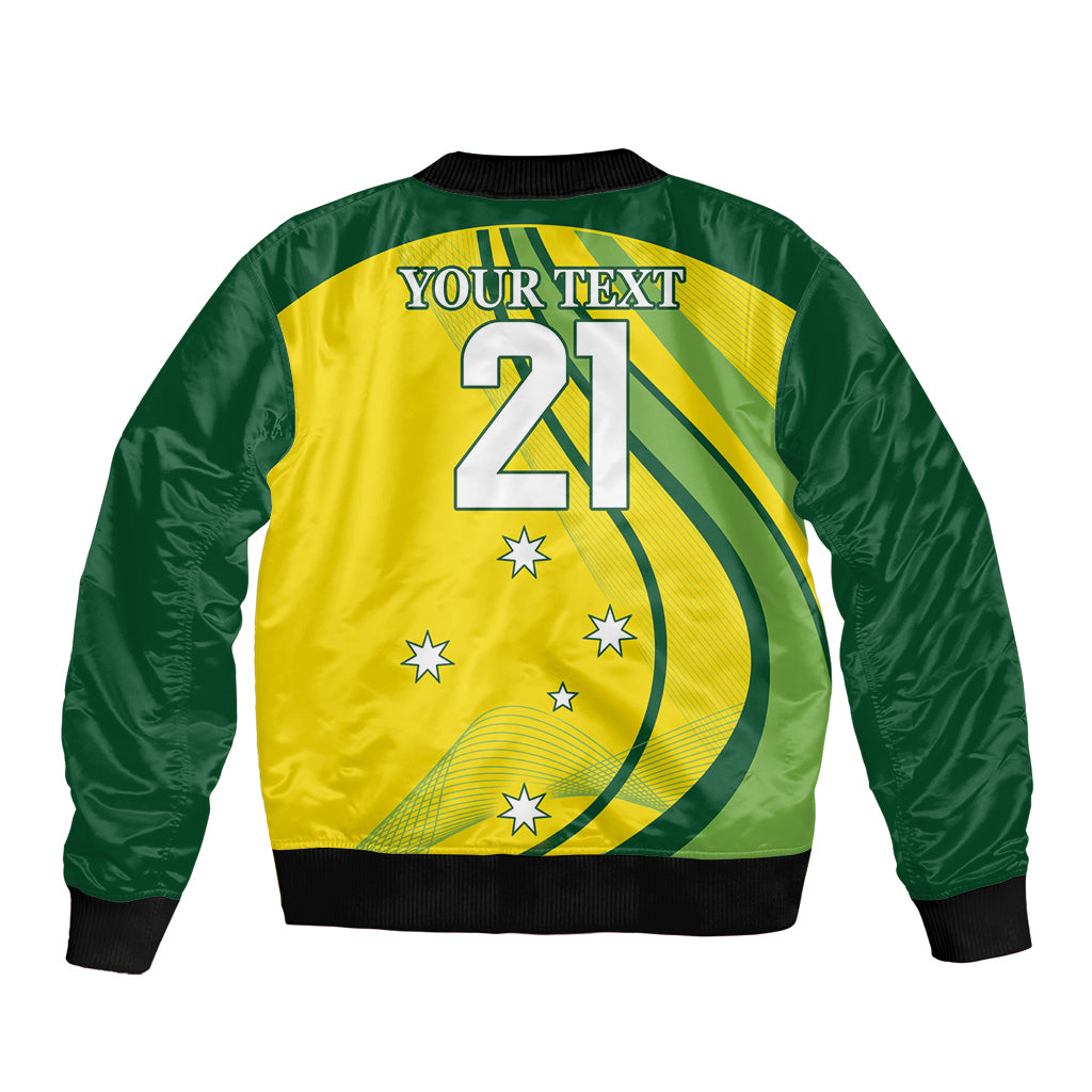 Australia Cricket World Cup 2024 Bomber Jacket Aussie Make Champions