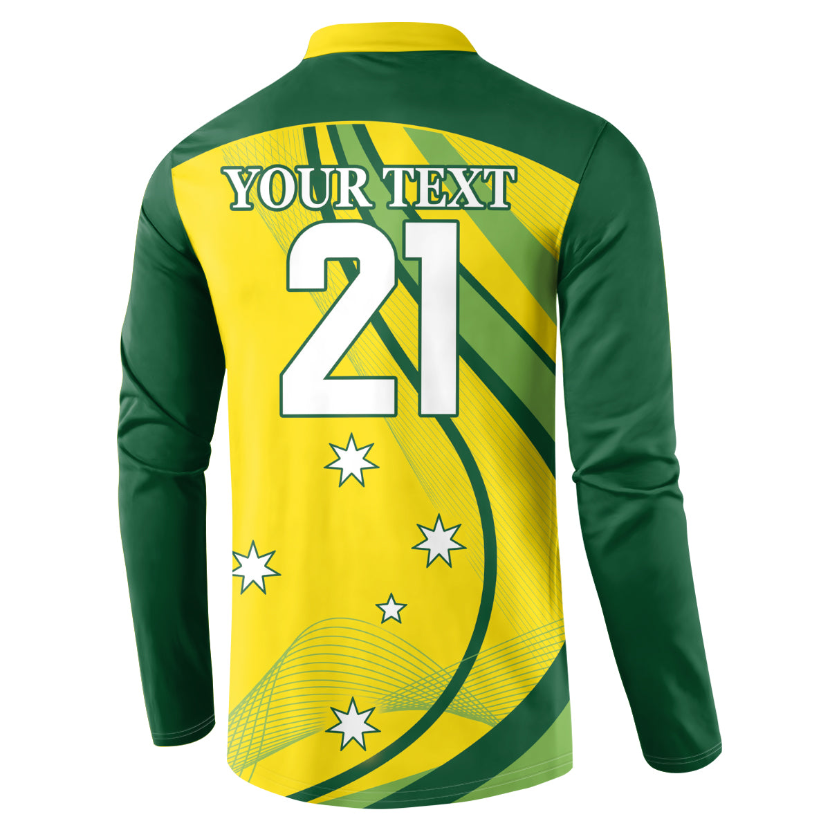 Australia Cricket World Cup 2024 Button Sweatshirt Aussie Make Champions