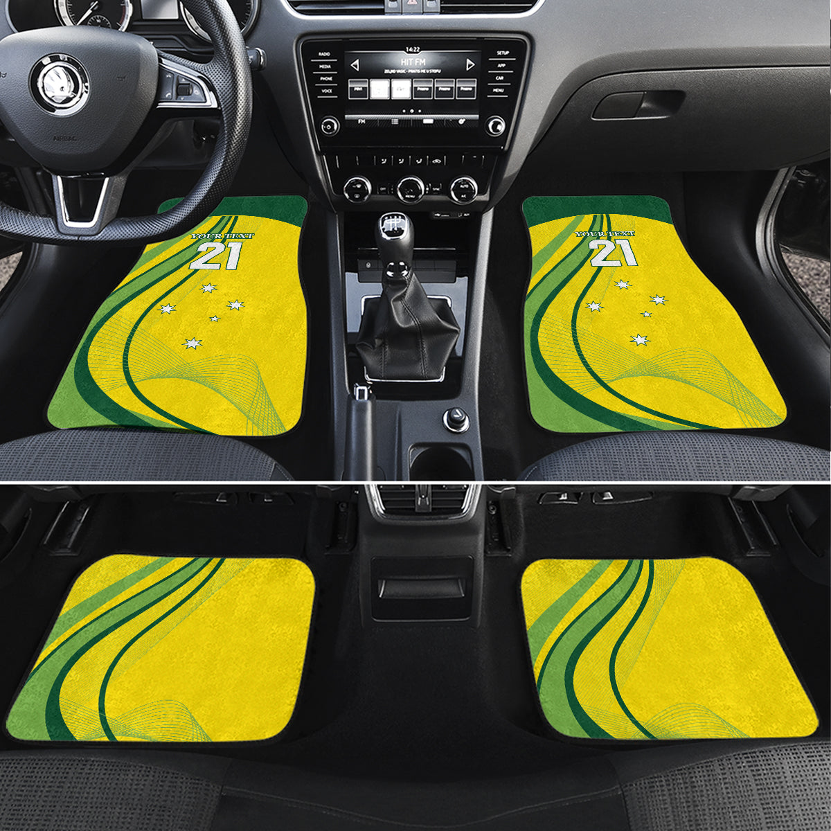 Australia Cricket World Cup 2024 Car Mats Aussie Make Champions
