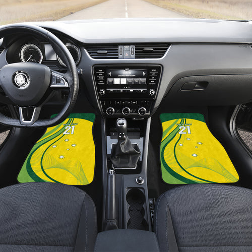 Australia Cricket World Cup 2024 Car Mats Aussie Make Champions