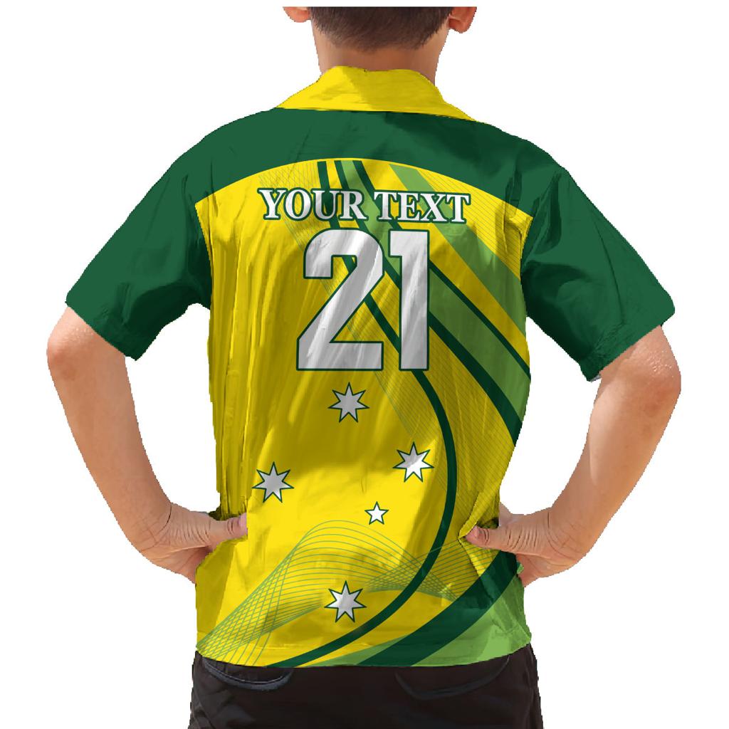 Australia Cricket World Cup 2024 Family Matching Mermaid Dress and Hawaiian Shirt Aussie Make Champions