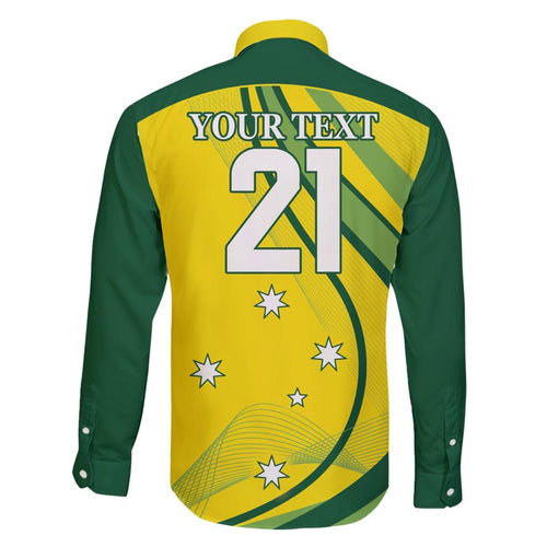 Australia Cricket World Cup 2024 Family Matching Short Sleeve Bodycon Dress and Hawaiian Shirt Aussie Make Champions