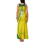 Australia Cricket World Cup 2024 Family Matching Tank Maxi Dress and Hawaiian Shirt Aussie Make Champions