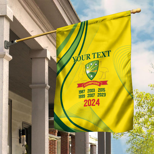 Australia Cricket World Cup 2024 Garden Flag Aussie Make Champions