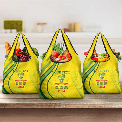 Australia Cricket World Cup 2024 Grocery Bag Aussie Make Champions