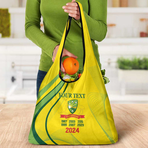 Australia Cricket World Cup 2024 Grocery Bag Aussie Make Champions