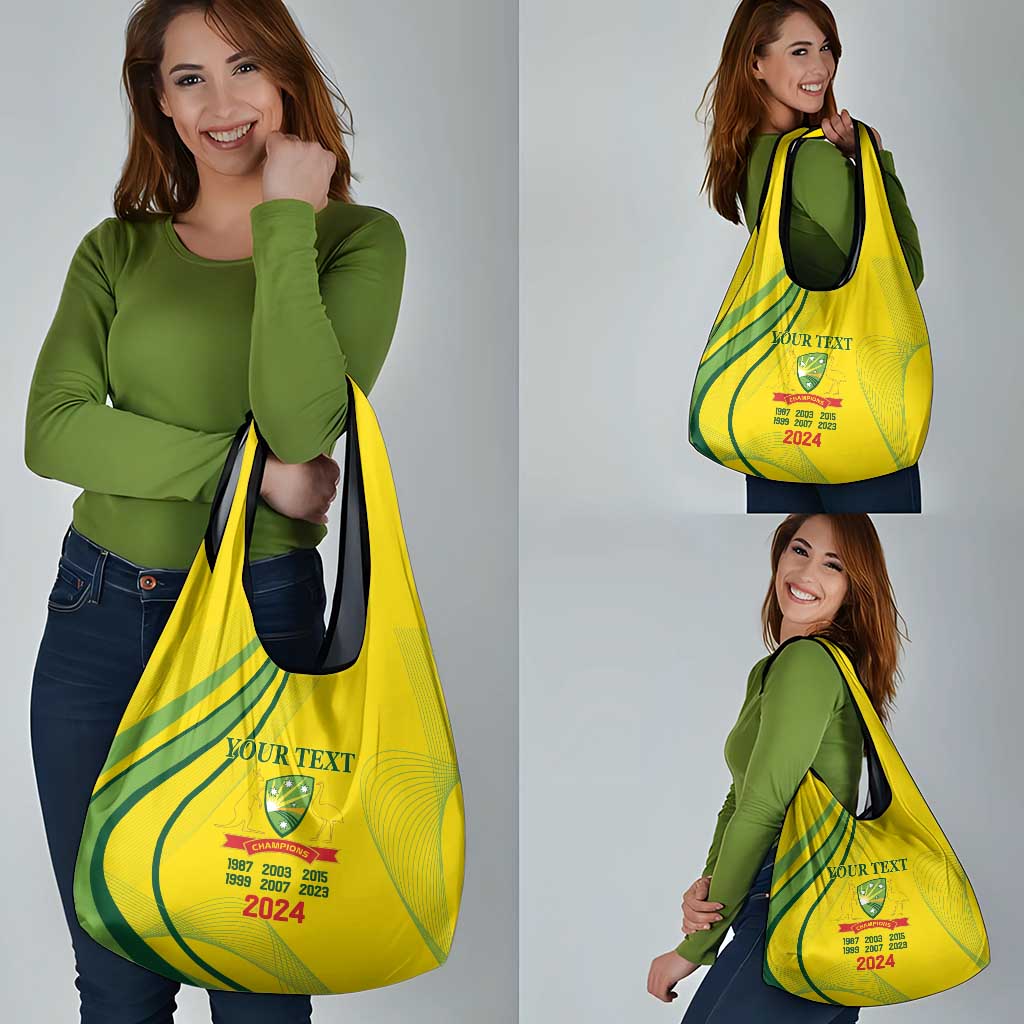 Australia Cricket World Cup 2024 Grocery Bag Aussie Make Champions
