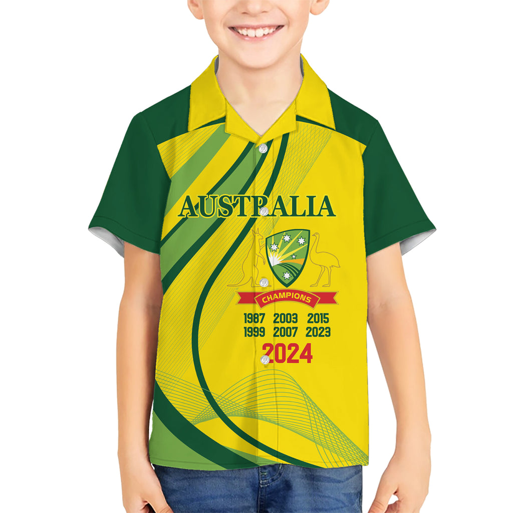 Australia Cricket World Cup 2024 Hawaiian Shirt Aussie Make Champions