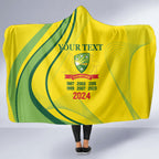 Australia Cricket World Cup 2024 Hooded Blanket Aussie Make Champions