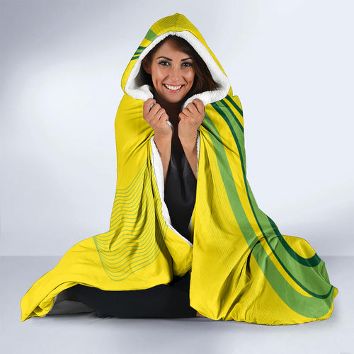 Australia Cricket World Cup 2024 Hooded Blanket Aussie Make Champions