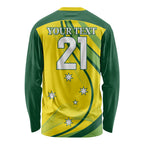 Australia Cricket World Cup 2024 Long Sleeve Shirt Aussie Make Champions