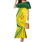 Australia Cricket World Cup 2024 Mermaid Dress Aussie Make Champions